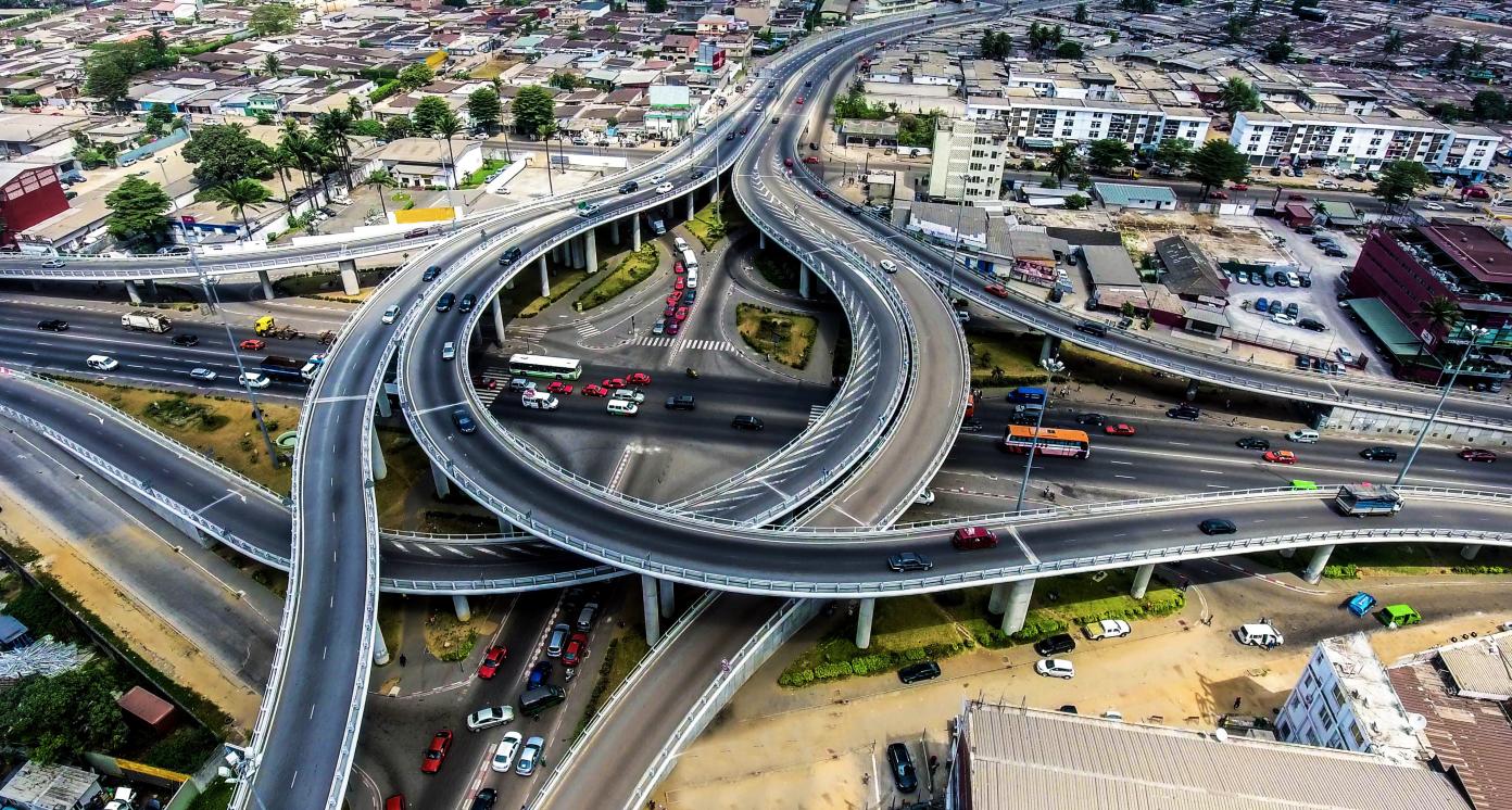 HKB bridge interchange - Henry Konan Bedie - Marcory - Abidjan