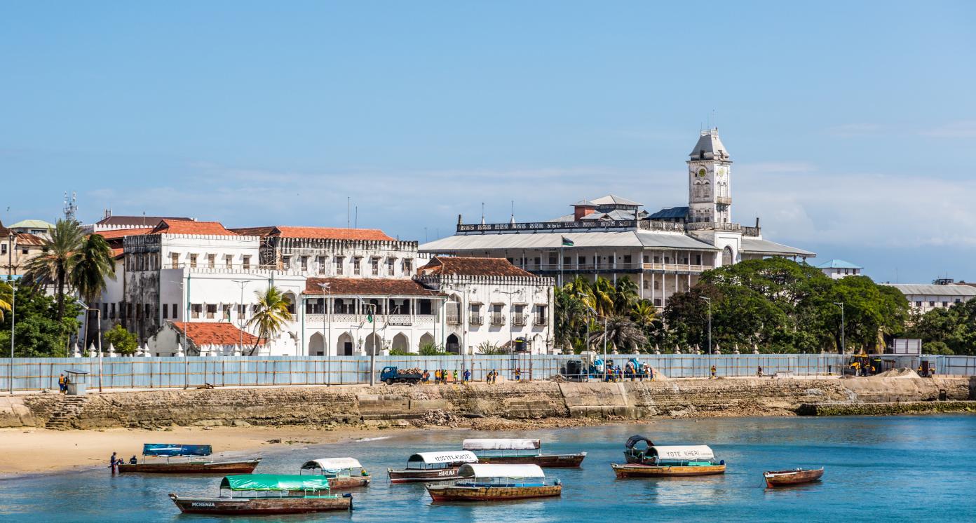 Zanzibar view Stone Town