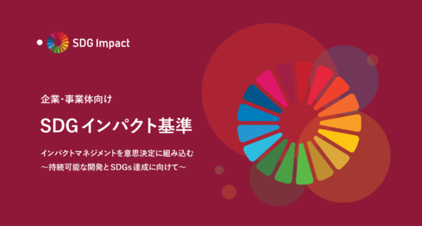 SDG Impact Standards for Enterprises in Japanese