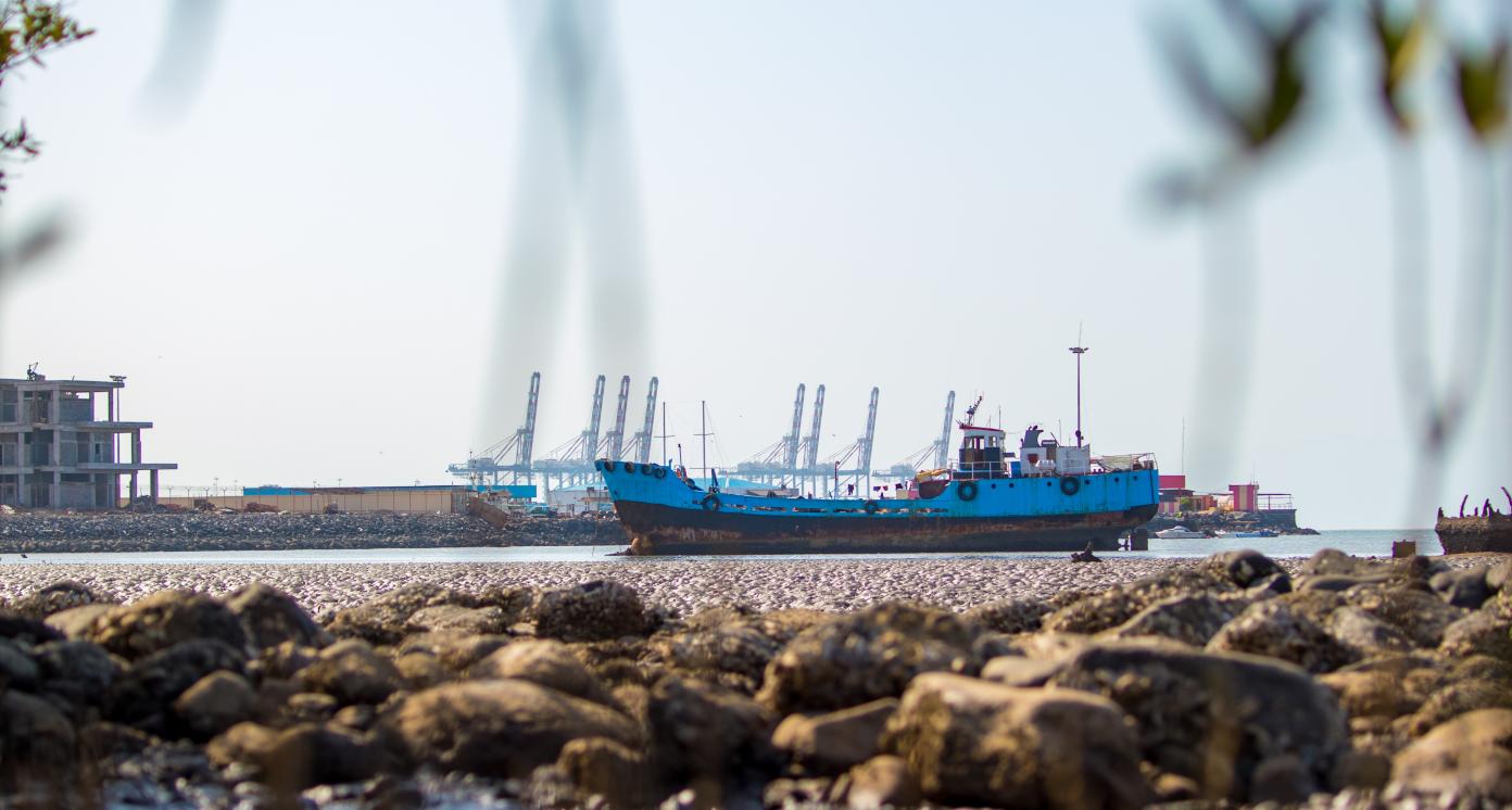 Port scene from Djibouti