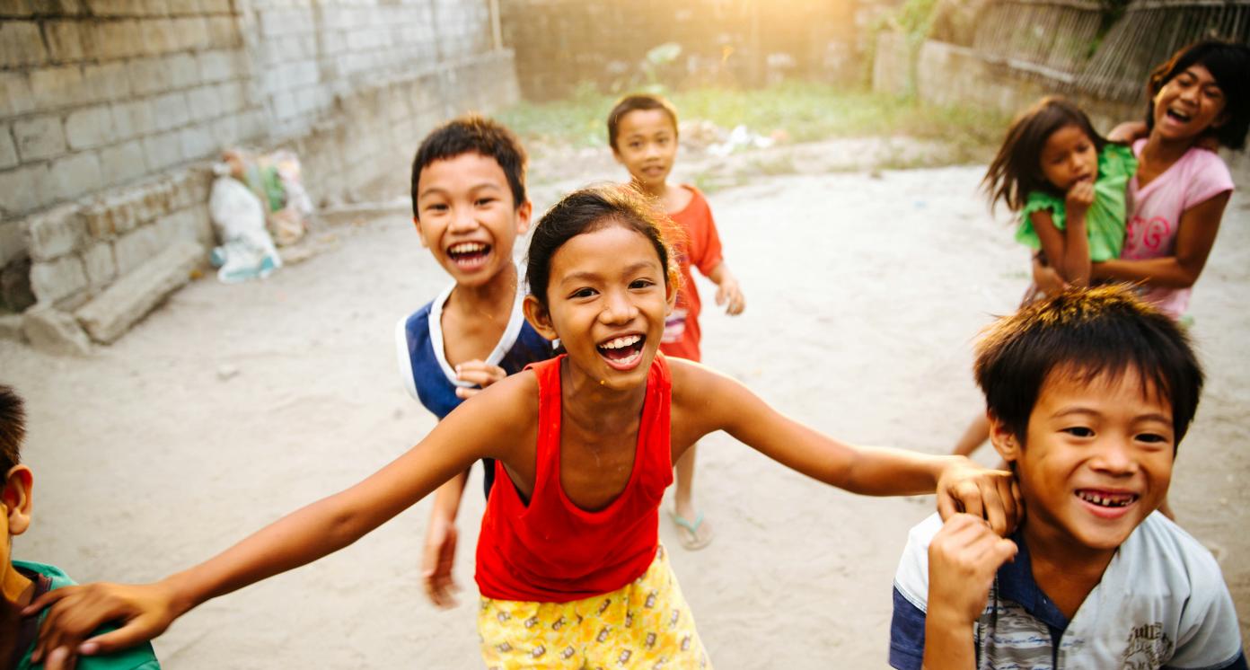 Children playing