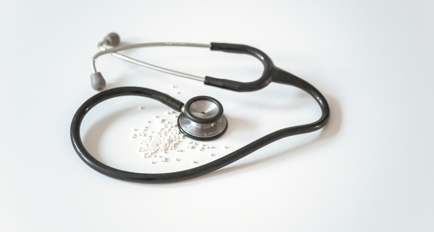 Stethoscope on a table