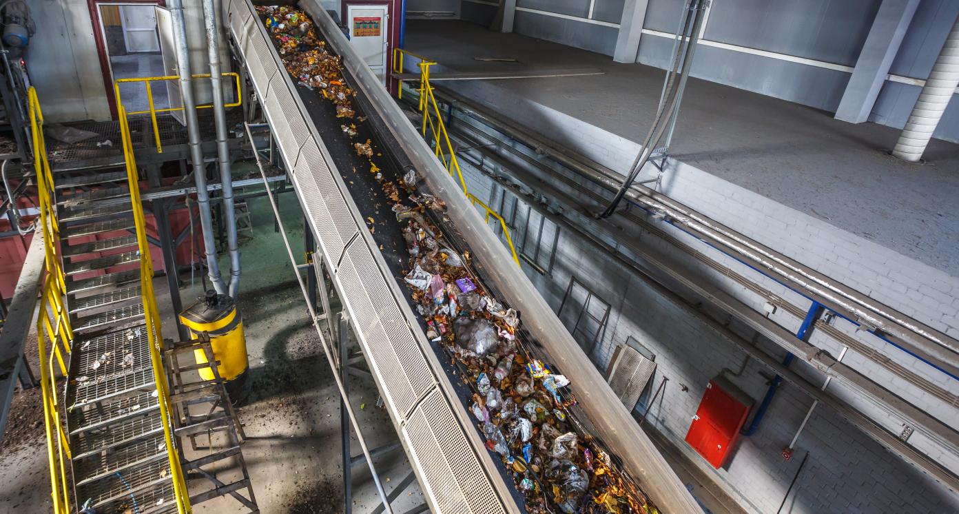 Waste plant