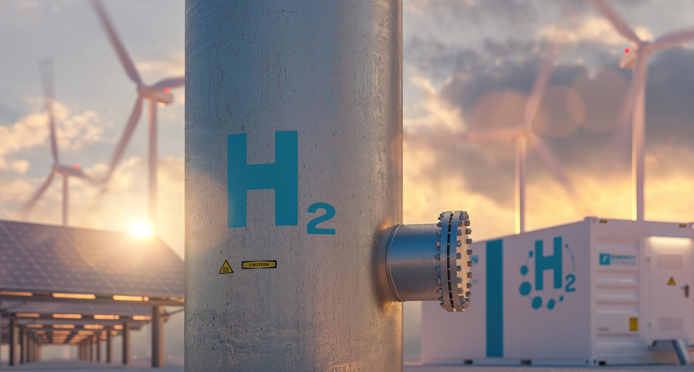 Green hydrogen plant