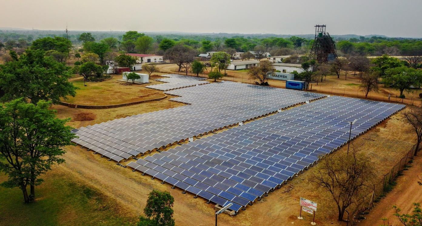 ground mounted solar power plants in africa in south sudan and zimbabwe