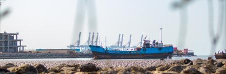 Port scene from Djibouti