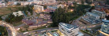 Mbabane downtown - capital city of Eswatini, Africa