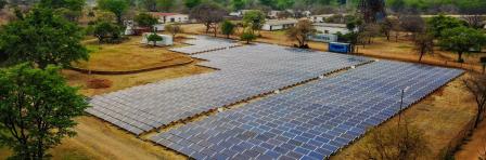 ground mounted solar power plants in africa in south sudan and zimbabwe