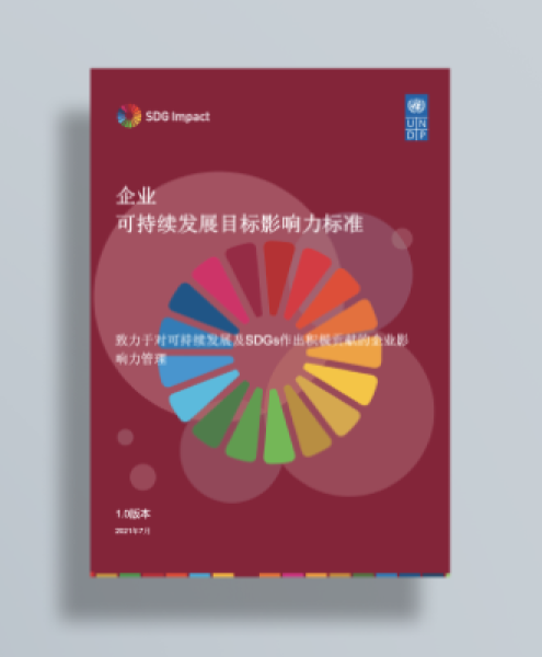 Download the SDG Impact Standards for Enterprises version 1.0 in Mandarin Chinese