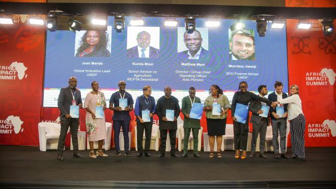Africa Investment Insights Report launch at the Africa Impact Summit.