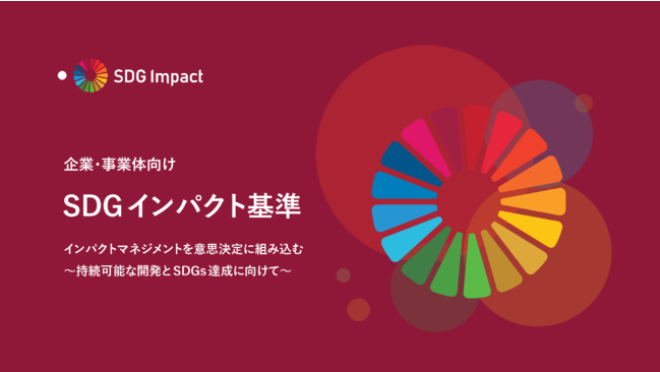 SDG Impact Standards for Enterprises in Japanese