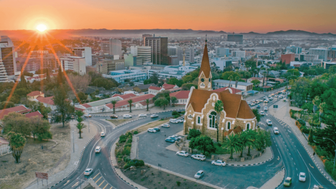 Scenes in Namibia